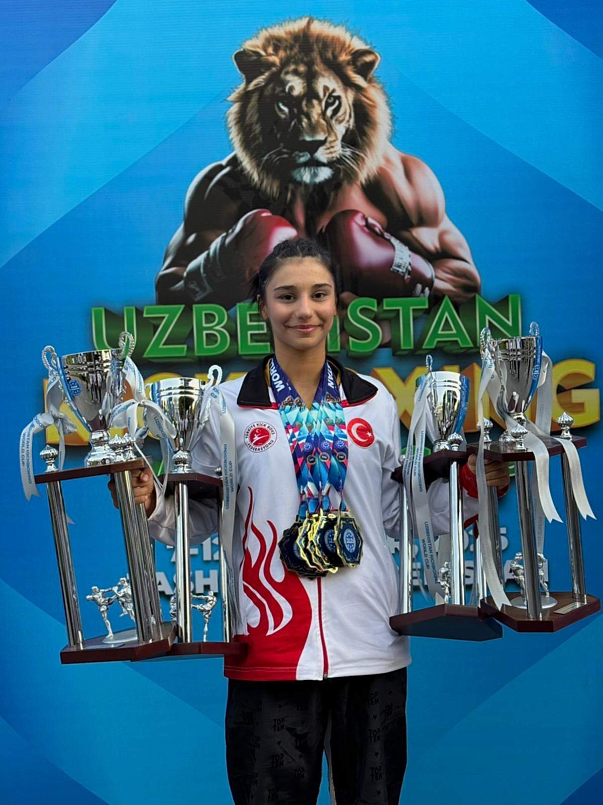 ÖZBEKİSTANDA TARİHİ ZAFER! TÜRKİYE DE BİR İLK TEK SPORCU 6 MADALYA 4 ŞAMPİYONLUK!