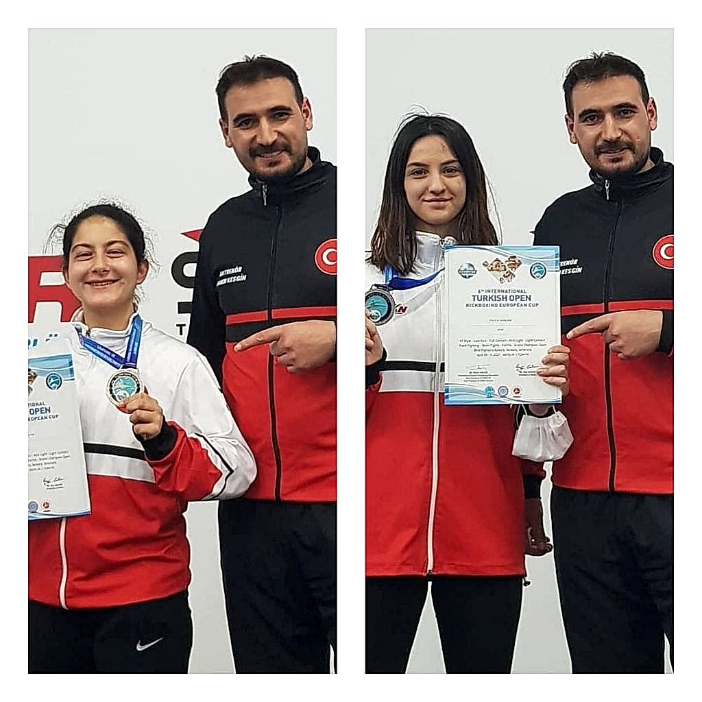 KÜBRANUR YILMAZ VE NİSA BÜKÜLMEZ  AVRUPA 2.Sİ