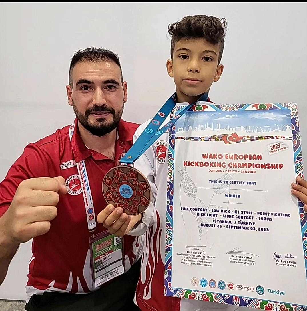 MİLLİ SPORCUMUZ POYRAZ DEMİR AVRUPA 3. SÜ 